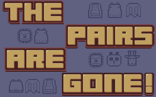 [The Pairs are gone]